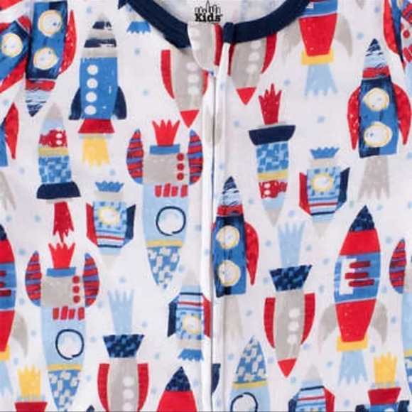 Kids Headquarters Kids' 2-pack Cotton Sleepers - Picture 2 of 8